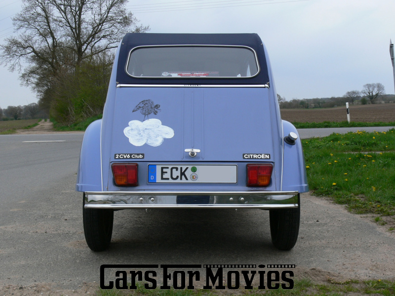 CarsForMovies | Citroen 2CV6 Club 1989 Frankreich Blau Sonstige Zivilfahrzeug Kleinwagen Schleswig-Holstein 6350 ente rolldach 